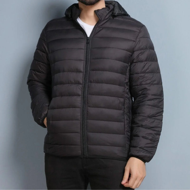 Jaqueta Puffer Acolchoada Impermeável