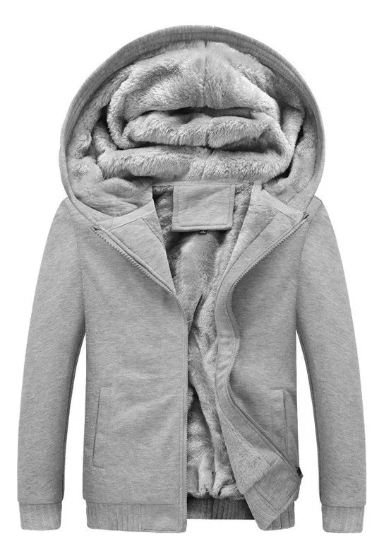 Blusa De Frio Moletom Com Capuz De Pelúcia